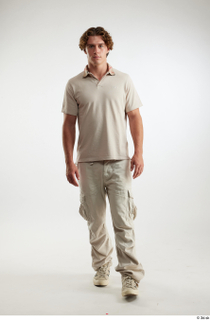 Lyle  1 beige cargo pants beige polo t shirt…